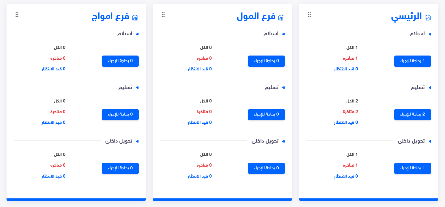 إدارة المنتجات والمخزون